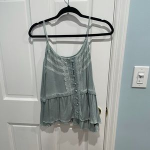 POL Light spaghetti strap tank